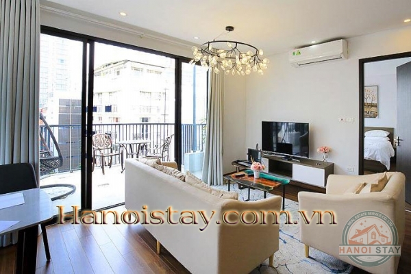 *Unique Balcony & Attractive 2 Bedroom Apartment for Rent in Tay Ho Road, Tay Ho District* 1