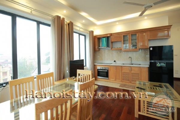 Very Bright and Modern One Bedroom Apartment in To Ngoc Van street, Tay Ho 2