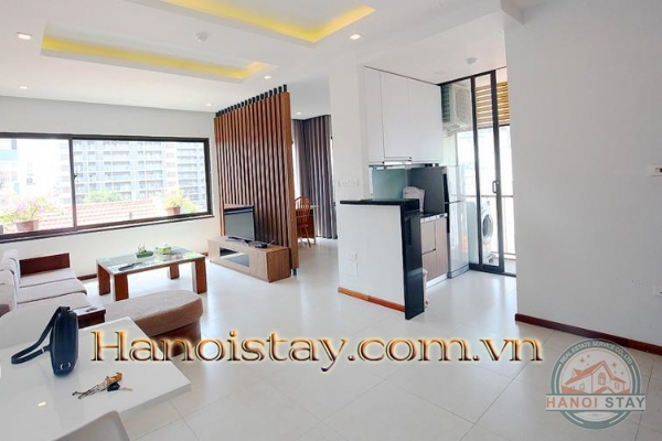 Very Bright & Nice One Bedroom Apartment Rental in Dang Thai Mai street, Tay Ho 3