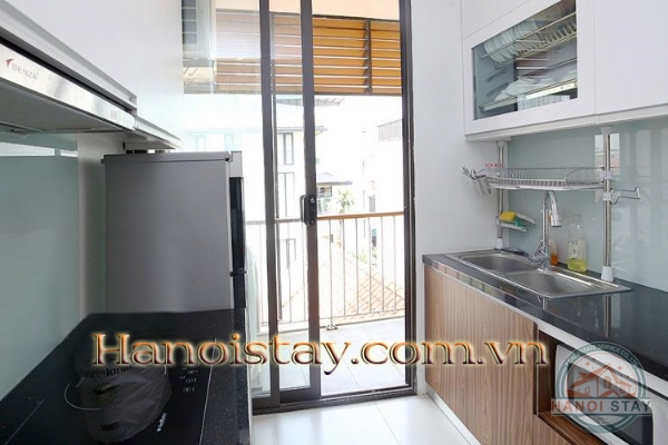 Very Bright & Nice One Bedroom Apartment Rental in Dang Thai Mai street, Tay Ho 8