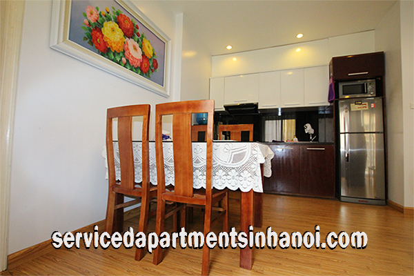 Very Bright One Bedroom Apartment Rental in Nha Tho street, Hoan Kiem 2