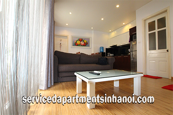 Very Bright One Bedroom Apartment Rental in Nha Tho street, Hoan Kiem 3