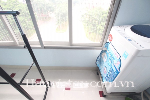 Very Bright One Bedroom Apartment Rental in Tran Phu street, Hoan Kiem 7