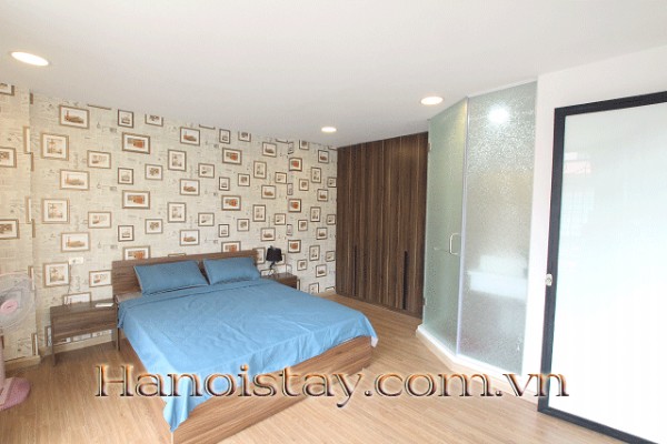 Very Bright One Bedroom Property Rental in Ngoc Khanh street, Ba Dinh 4