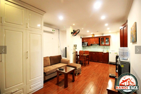 Very Bright One Bedroom Property Rental in Xuan Dieu street, Tay Ho, Budget Price 3