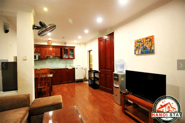 Very Bright One Bedroom Property Rental in Xuan Dieu street, Tay Ho, Budget Price 4