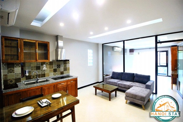 Very Modern and Bright One Bedroom Apartment for rent in Xuan La street, Tay Ho 8