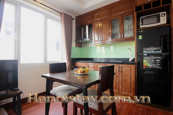 Very Modern and Bright One Bedroom Property Rental in To Ngoc Van street, Tay Ho 1