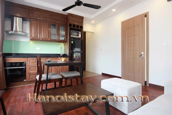 Very Modern and Bright One Bedroom Property Rental in To Ngoc Van street, Tay Ho 3