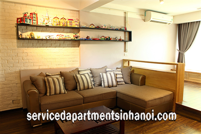 Very Modern Apartment For rent in Van Cao street, Ba Dinh, Nice Design 10