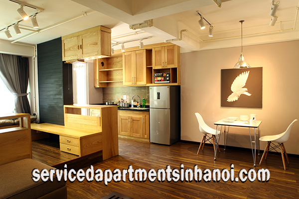 Very Modern Apartment For rent in Van Cao street, Ba Dinh, Nice Design 4