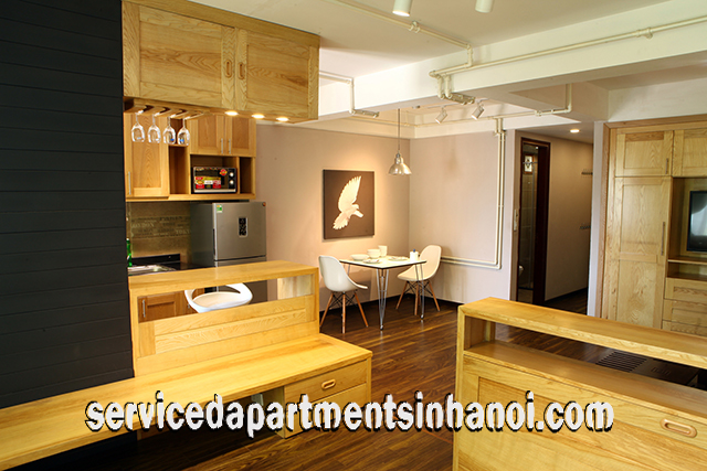 Very Modern Apartment For rent in Van Cao street, Ba Dinh, Nice Design 7