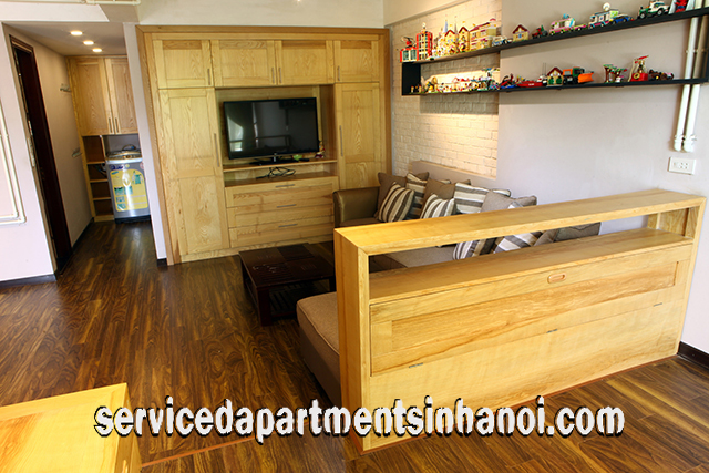 Very Modern Apartment For rent in Van Cao street, Ba Dinh, Nice Design 8
