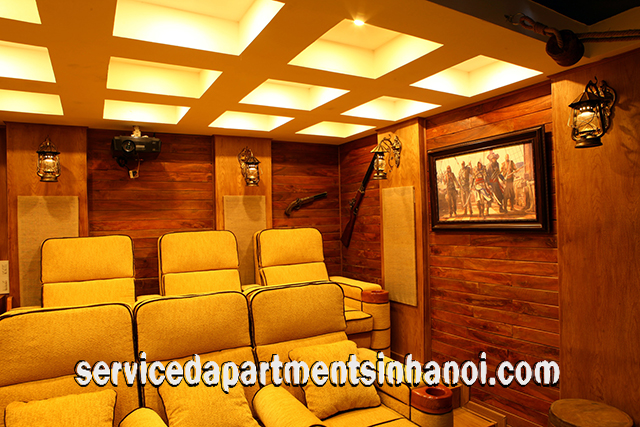 Very Modern Apartment For rent in Van Cao street, Ba Dinh, Nice Design 2