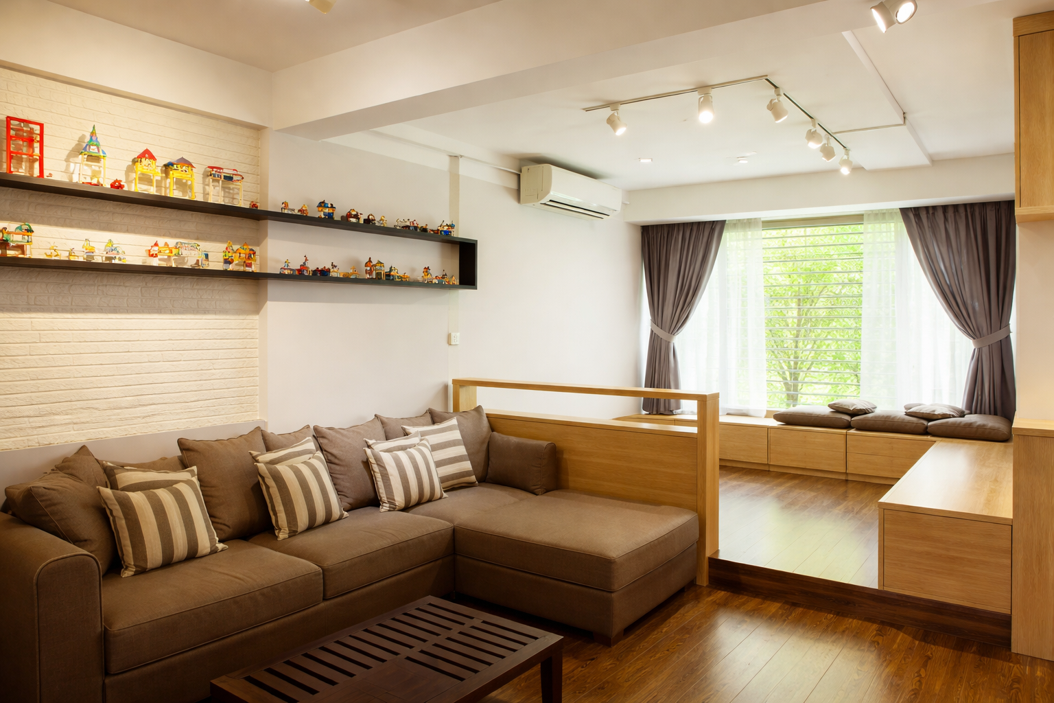 Very Modern Apartment For rent in Van Cao street, Ba Dinh, Nice Design