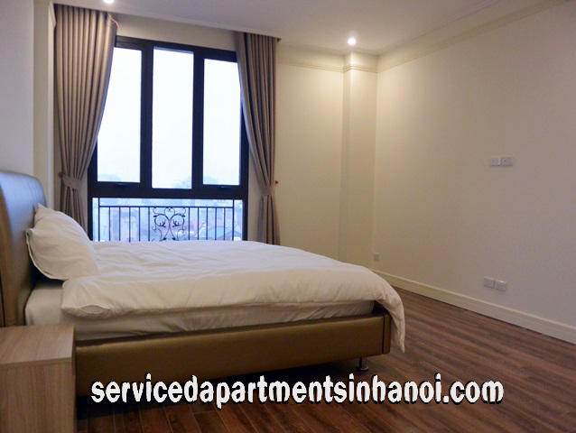 Very Modern Four Bedroom Apartment Rental in Doi Can str, Ba Dinh district 10