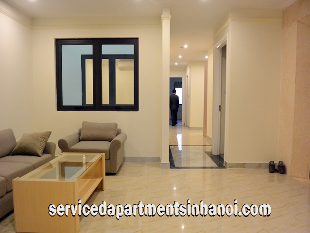 Very Modern Four Bedroom Apartment Rental in Doi Can str, Ba Dinh district 3