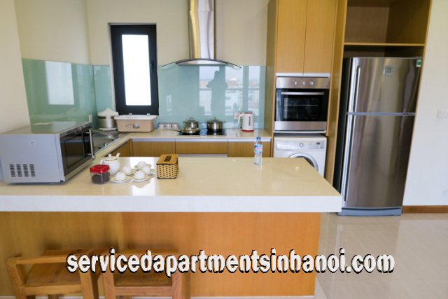 Very Modern One Bedroom Apartment Rental in Au Co str, Tay Ho, High Quality Amenities 4