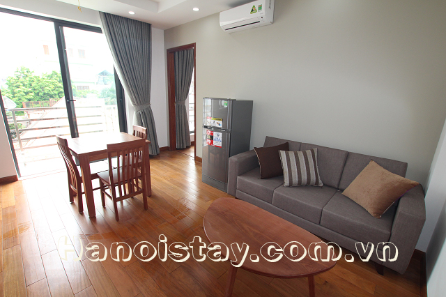 Very Modern One Bedroom Apartment Rental in Lieu Giai street, Ba Dinh 1