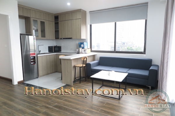 *Very Modern One Bedroom Apartment Rental in To Ngoc Van str, Tay Ho With Amazing Balcony* 4