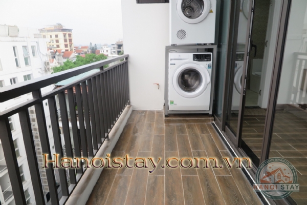 *Very Modern One Bedroom Apartment Rental in To Ngoc Van str, Tay Ho With Amazing Balcony* 5