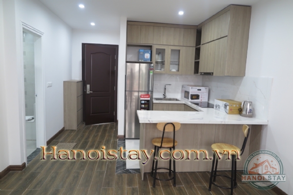 *Very Modern One Bedroom Apartment Rental in To Ngoc Van str, Tay Ho With Amazing Balcony* 2