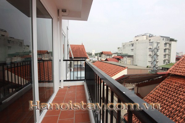 Very Modern One Bedroom Apartment Rental in To Ngoc Van street, Tay Ho, Big Balcony 5