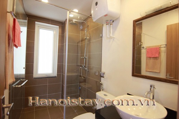 Very Modern One Bedroom Apartment Rental in To Ngoc Van street, Tay Ho, Big Balcony 1