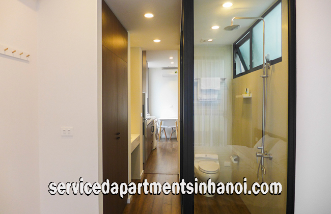 Very Modern One Bedroom Apartment Rental in To Ngoc Van street, Tay Ho 4