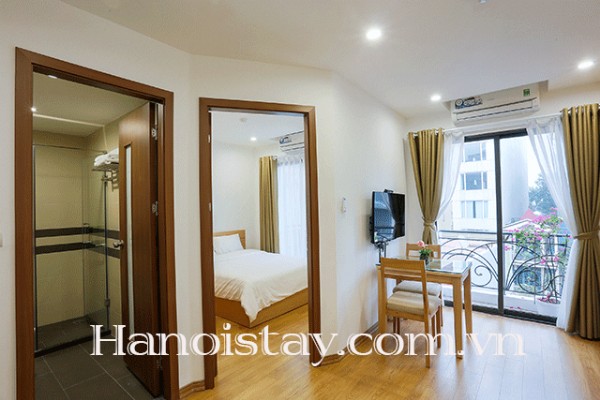 Very Modern One Bedroom Apartment Rental in Truc Bach Area, Ba Dinh 4