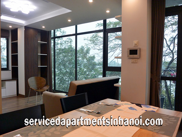 Very Modern One Bedroom Apartment Rental in Truc Bach, Ba Dinh, Beautiful Lake View 6