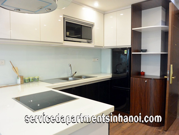 Very Modern One Bedroom Apartment Rental in Truc Bach, Ba Dinh, Beautiful Lake View 9