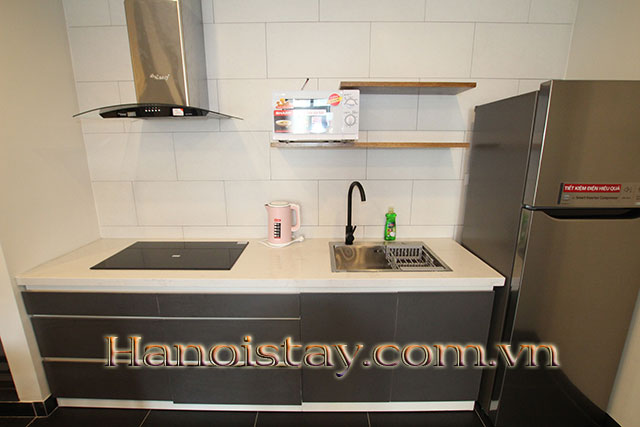 Very Modern One Bedroom Serviced Apartment Rental in Ba Dinh, Hanoi 4