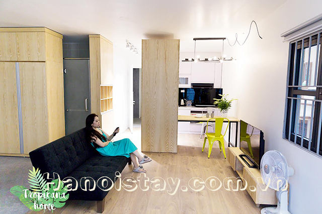 Very Modern Serviced Apartment for Rent in Xuan Dieu street, Tay Ho 2