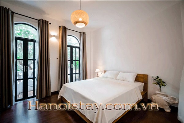 Very Modern Studio Serviced Apartment Rental in Tran Phu str, Ba Dinh 2