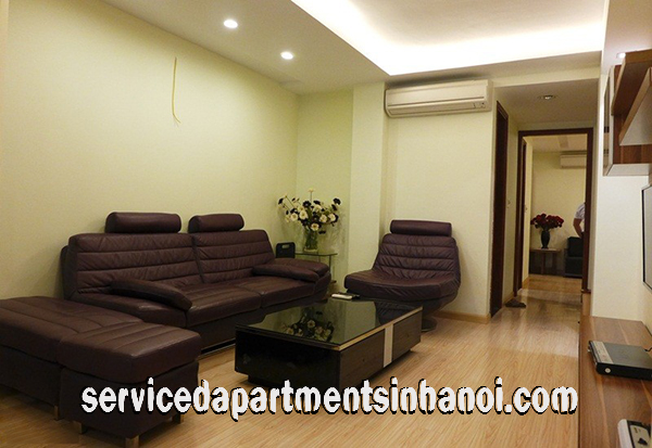 Very Modern Three Bedroom Apartment Rental in Giang Vo street, Ba Dinh 1
