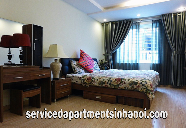 Very Modern Three Bedroom Apartment Rental in Giang Vo street, Ba Dinh 10