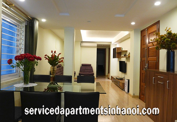 Very Modern Three Bedroom Apartment Rental in Giang Vo street, Ba Dinh 5