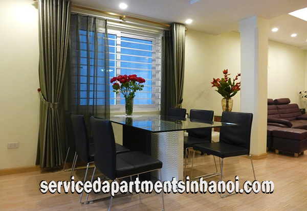 Very Modern Three Bedroom Apartment Rental in Giang Vo street, Ba Dinh 6