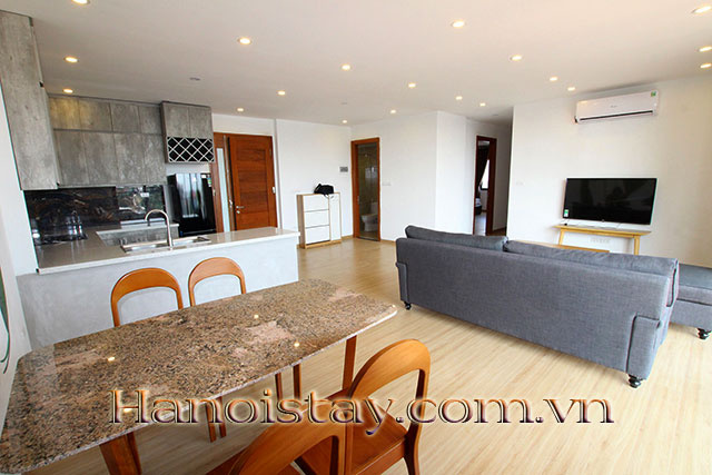 Very Modern Three Bedroom Apartment Rental Near Sunshine Riverside Tower, Tay Ho 5