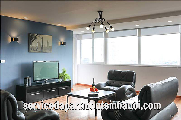 Very Modern Two Bedroom Apartment Rental Close to Lotte Tower, Ba Dinh 1