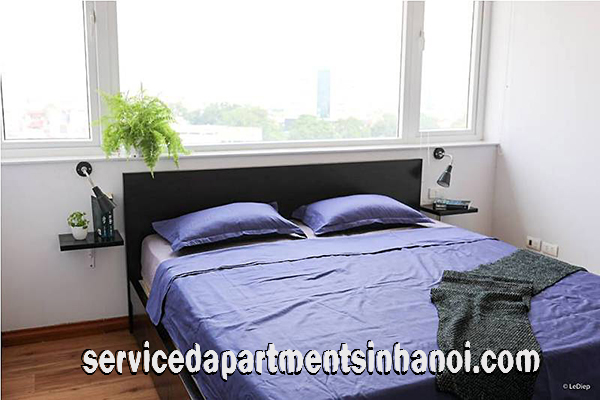 Very Modern Two Bedroom Apartment Rental Close to Lotte Tower, Ba Dinh 9