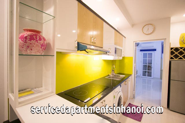 Very Modern Two Bedroom Apartment Rental in Tran Hung Dao street, Hoan Kiem 1