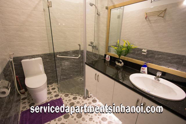 Very Modern Two Bedroom Apartment Rental in Tran Hung Dao street, Hoan Kiem 13