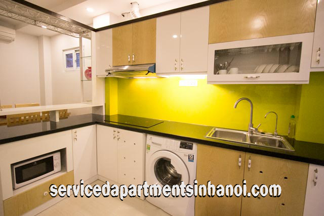 Very Modern Two Bedroom Apartment Rental in Tran Hung Dao street, Hoan Kiem 16