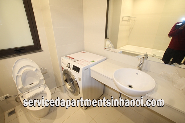 Very Modern Two bedroom Serviced Apartment Rental in Kim Ma street, Ba Dinh 11