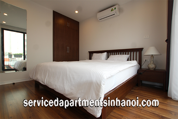 Very Modern Two bedroom Serviced Apartment Rental in Kim Ma street, Ba Dinh 9