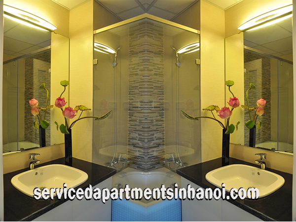 Very Modern Two Bedroom Serviced Apartment Rental In Trich Sai street, Tay Ho 16