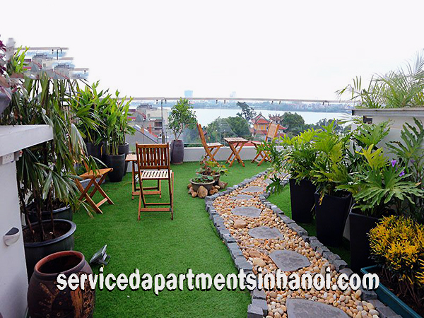 Very Modern Two Bedroom Serviced Apartment Rental In Trich Sai street, Tay Ho 1