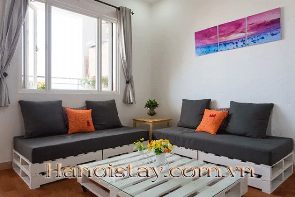 Very Nice and Modern One Bedroom Apartment Rental in Doi Can street, Ba Dinh 1